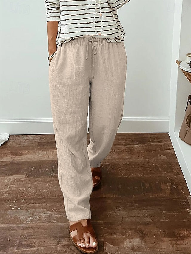 Women's Sweatpants Chinos Fashion Streetwear Full Length