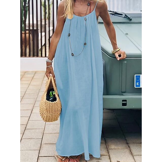 Women's Maxi Dress A Line Dress Vacation Casual Holiday