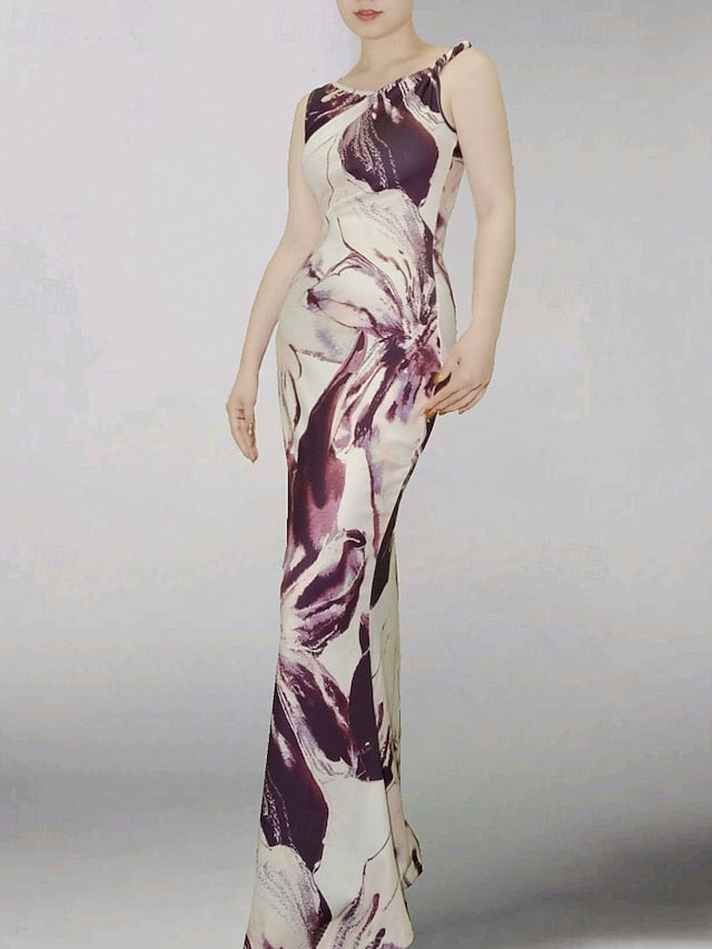 Women's Long Dress Maxi Dress Print Dress Fashion Outdoor