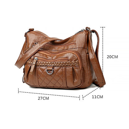 PU Women's Shoulder Leather Bag Crossbody Hobo