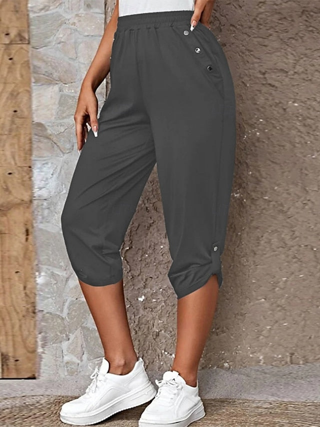 Women's Capri Pants Tapered pants Summer Pants Casual Pants