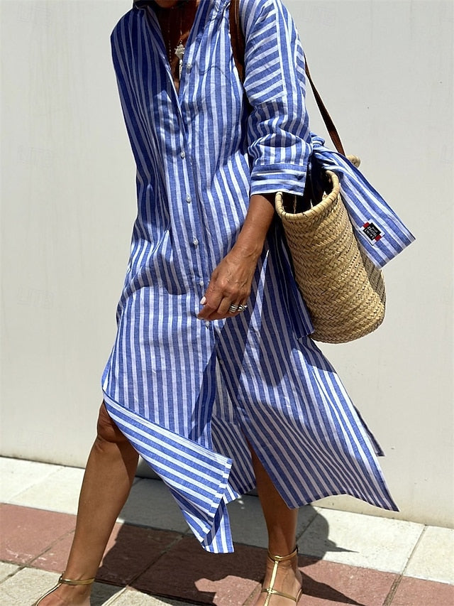 Women's Midi Dress Casual Dress A Line Dress Vintage Cute
