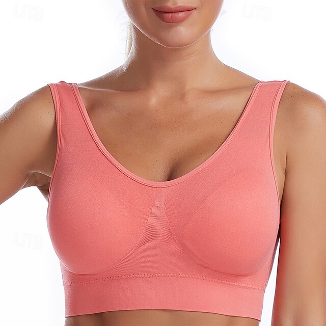 Women's Yoga Bra Pilates Bra Sports Bra Bra Top Push Up
