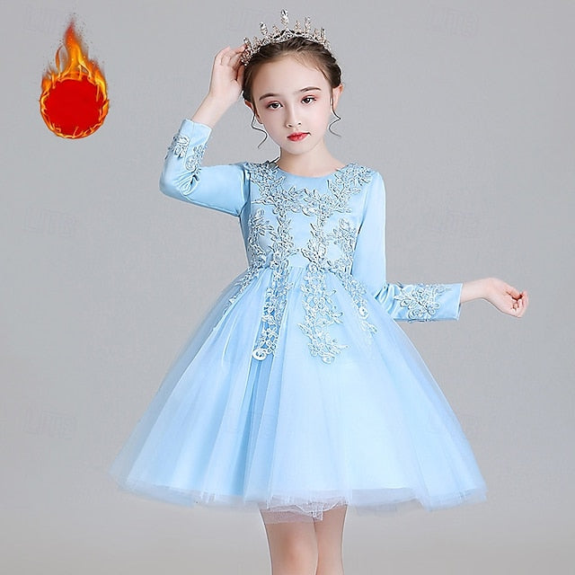 Girls' Kid's Princess Girl Dress Flower