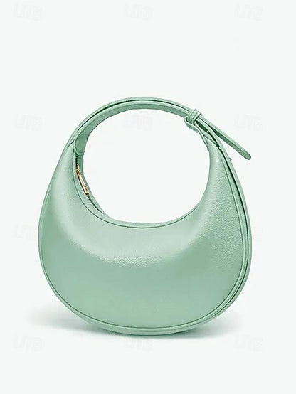 Women's White - Bag Elegant Shoulder Crescent Stylish