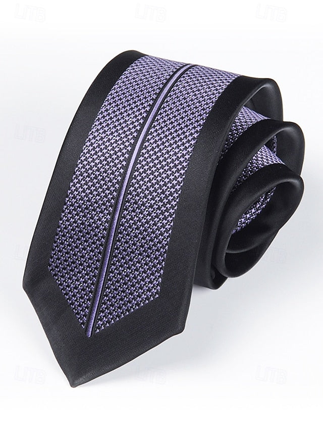 Narrow - 6cm Tie Pattern Positioning Stripe Men's