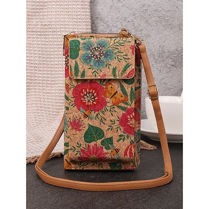 Women’s Vintage Adjustable Boho Phone Bag with Crossbody