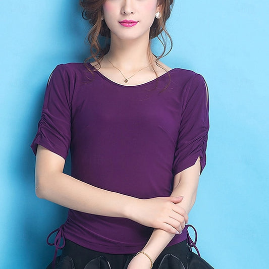 Performance Modern Waltz Ballroom Women's Dance Top Latin
