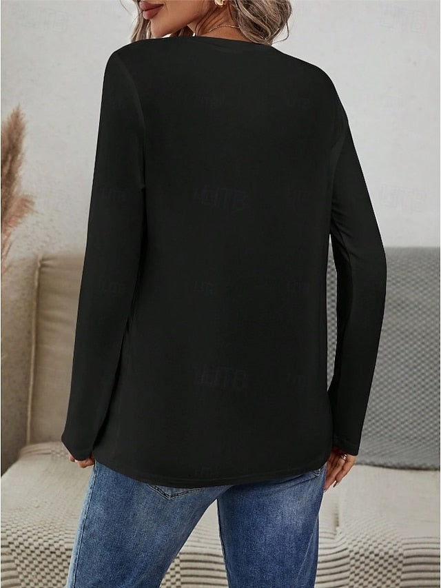 Women's T shirt Pumpkin Graphic Skull Vintage Fashion