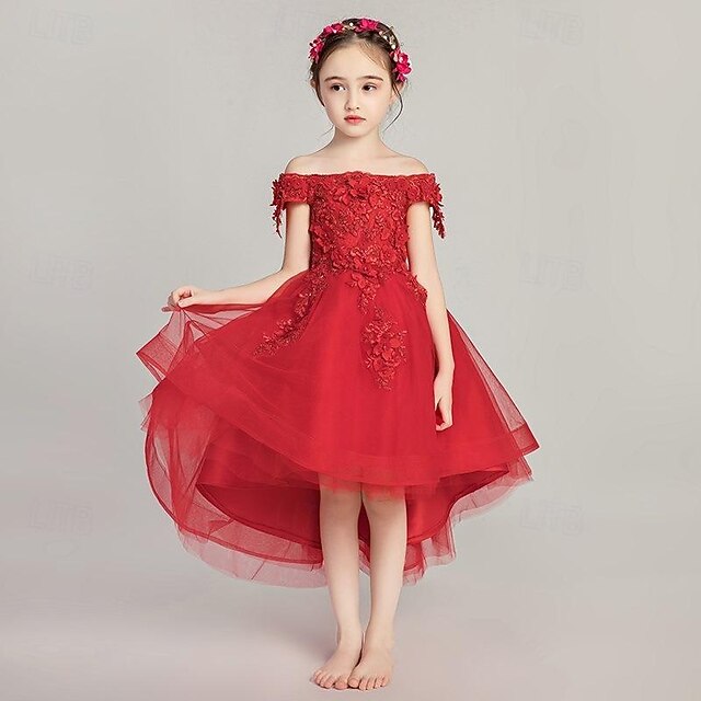 Dress Sequin Flower Girls' Toddler Party Girl
