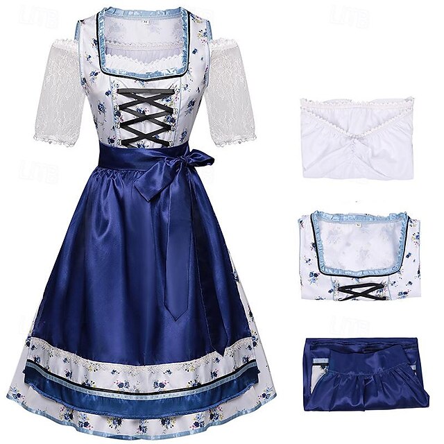 Oktoberfest Dress Outfits Dirndl Bavarian Maid German Munich