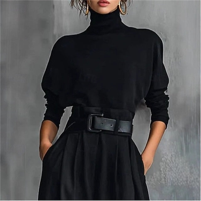 Women's T Shirt Pants Sets Bolero Top Long Sleeve