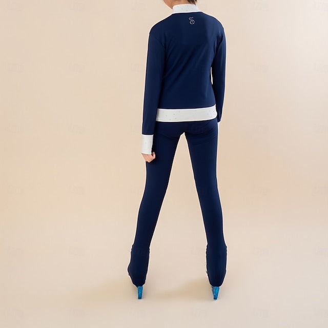 Figure Skating Fleece Jacket Figure Skating Pants Women's