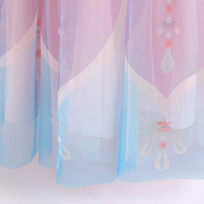 Dress Party Girls' Kids Girl Flower