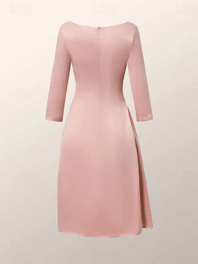 Elegant the Guest Off of Wedding Bride Sheath Dress Mother