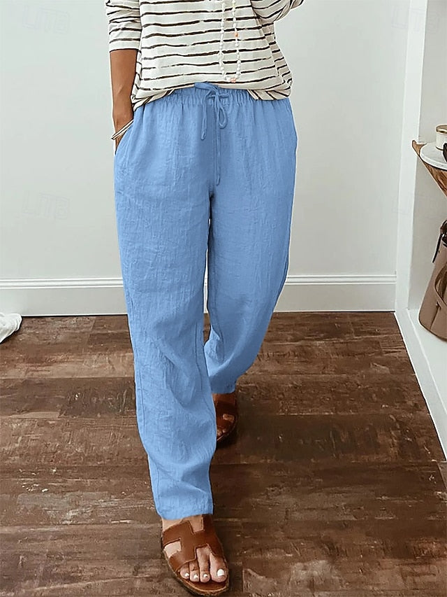 Women's Sweatpants Chinos Fashion Streetwear Full Length