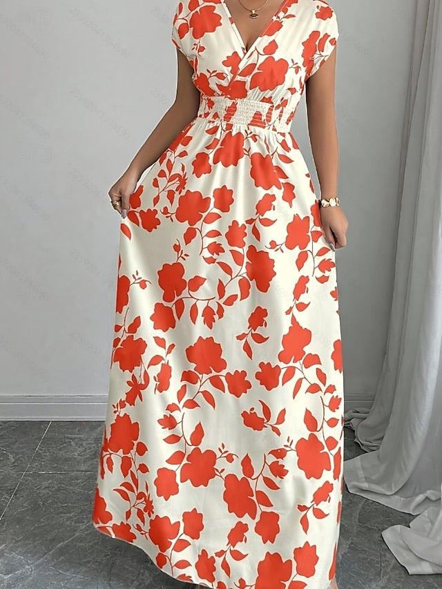 Women's Maxi Dress A Line Dress Vacation Casual Boho