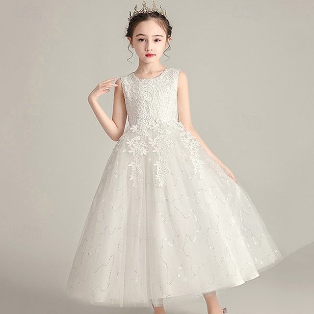 Princess Dress Flower Kid's Girl Girls'