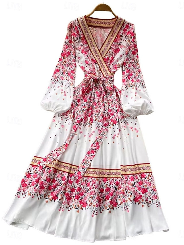 Women's Maxi Dress A Line Dress Casual Outdoor Going out