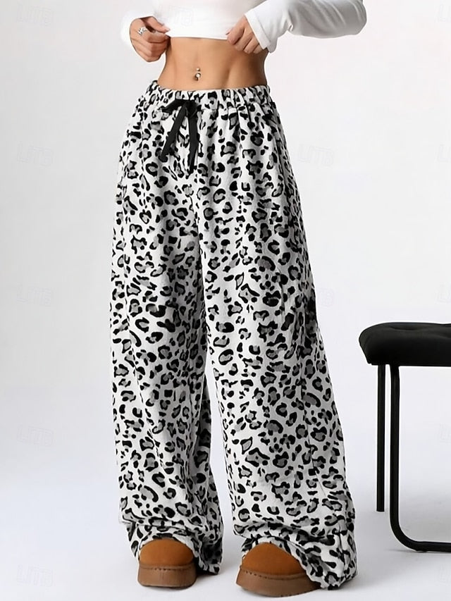 Women's Wide Leg Chinos Vacation Fashion Streetwear Full