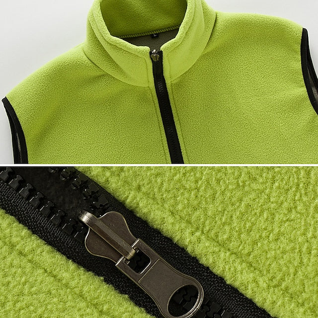Women's Winter Coat Hiking Fleece Vest Spring Winter