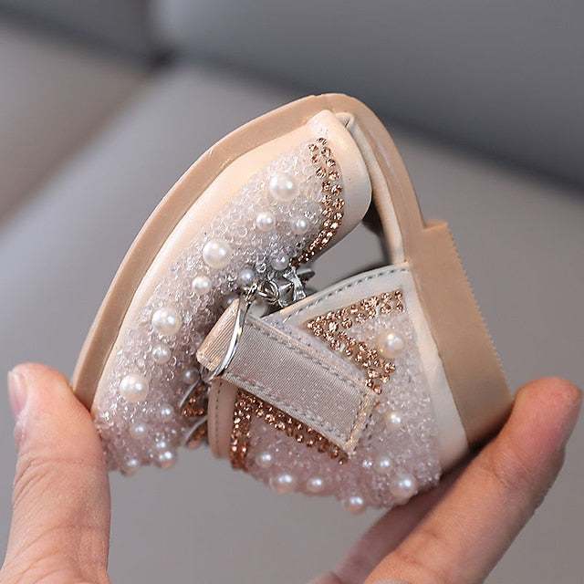 Rubber Flats Lolita Shoes PU Glitters Daily Girls'