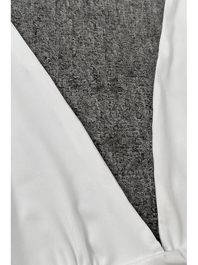Women's Mini Dress White Dress Graduation Dress Fashion