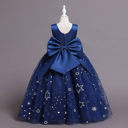 Dress Party Girls' Line A Little Wedding Kids Flower