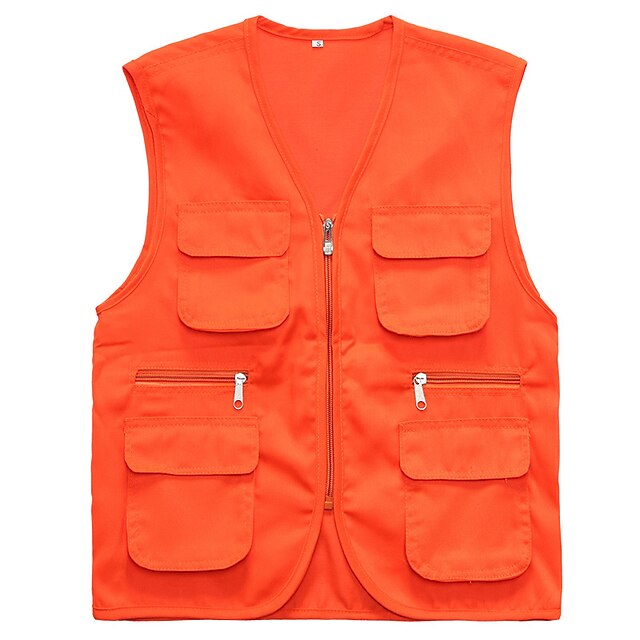 Men's Women's Fishing Vest Hiking Vest Sleeveless Vest