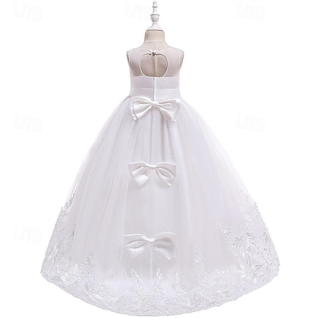 Princess Kid's Girl Girls' Flower Dress