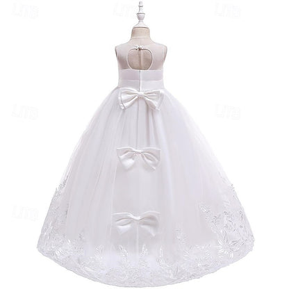 Princess Kid's Girl Girls' Flower Dress