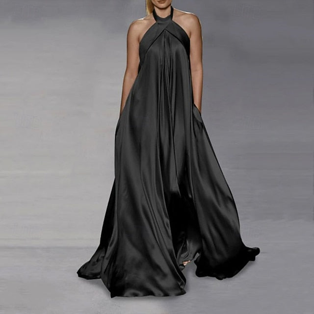 Women's Long Dress Maxi Dress Satin Dress Party Dress Slip