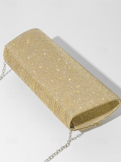 Accent Clutch Blue Glitter Bow Purse Rhinestone with