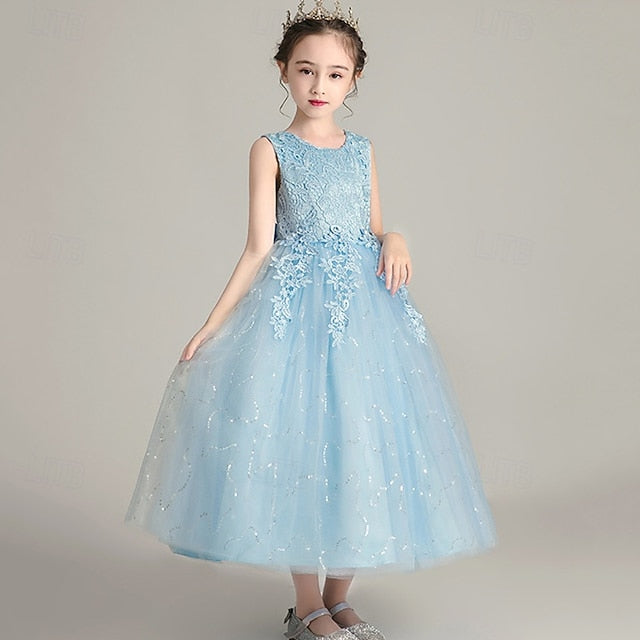 Princess Dress Flower Kid's Girl Girls'