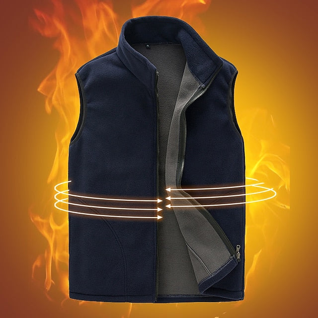Women's Winter Coat Hiking Fleece Vest Spring Winter