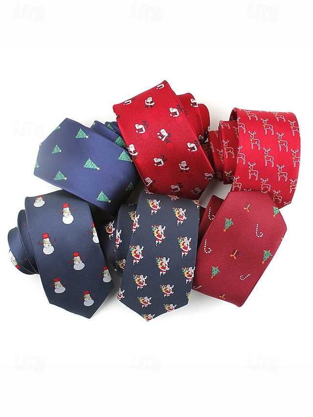 Necktie Santa Men's Christmas with
