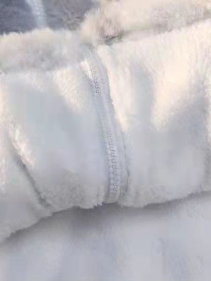 Fleece Teddy Coat Warm Faux Jacket Fur Women's