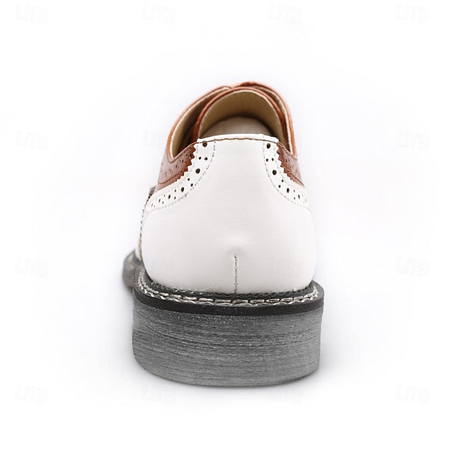 Spectator Wingtip Gatsby-Inspired Shoes Men's Oxford in