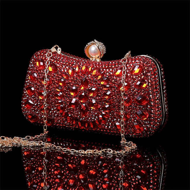 Women's Clutch Luxury Evening Multicolor – Crystal