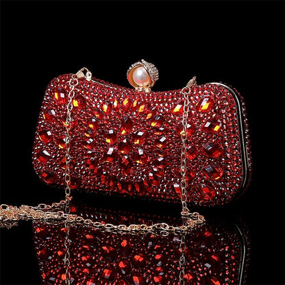 Women's Clutch Luxury Evening Multicolor – Crystal
