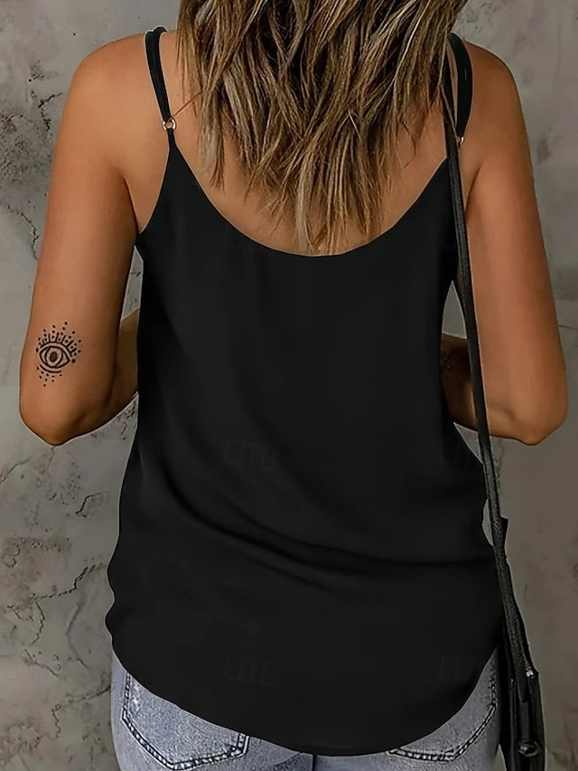 Women's T Shirt Tank Top Tee Top Plain Fashion Sexy Classic
