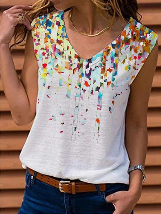 Women's Tank Top Sleeveless Shirt Tee Top Graphic Stylish