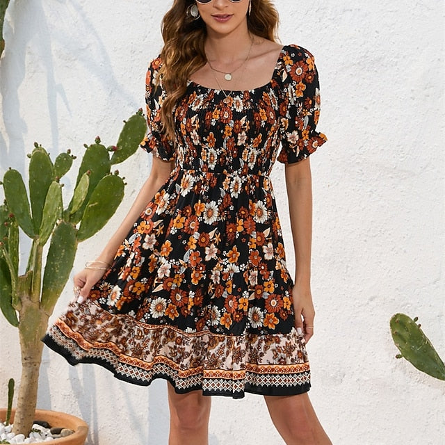 Women's Mini Dress Petite Dress Casual Dress Summer Dress