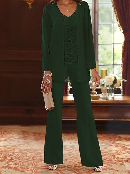 of Beach Mother Bride Piece the Formal Wedding Pantsuit 3