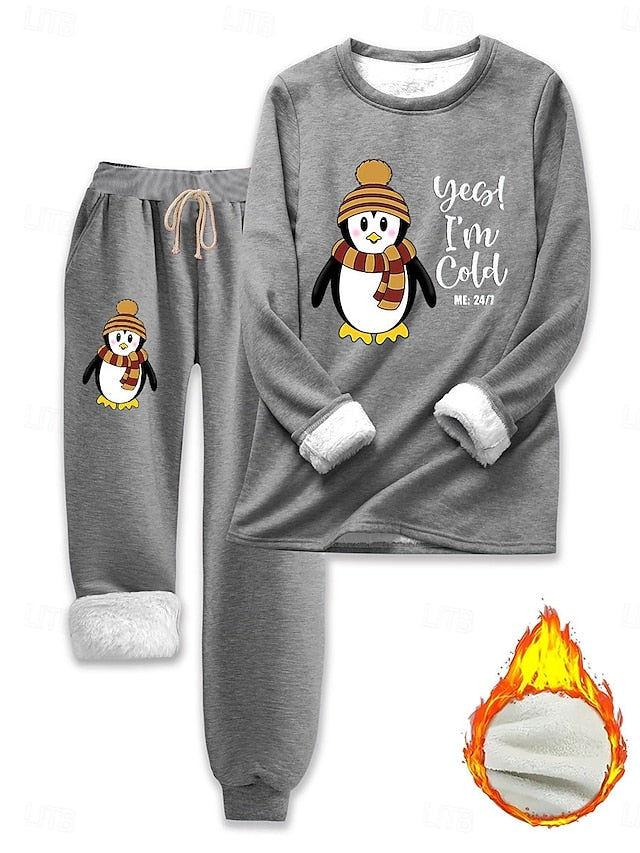 Women's Two Piece Sets Tracksuit Pants Sets Long Sleeve