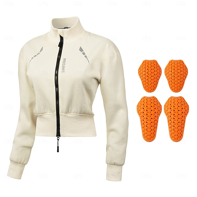 WOSAWE autumn and winter women's riding short jacket riding