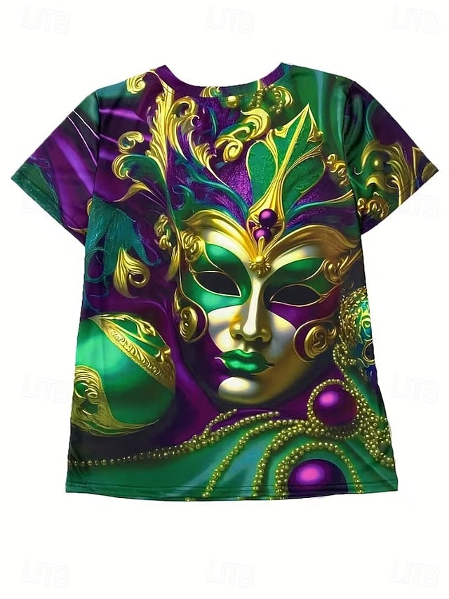 Carnival Women's T Shirt Floral Stylish Classic Casual