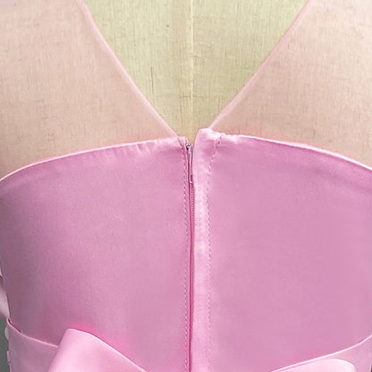 Kids Dress Flower Solid Girls' Girl Colored