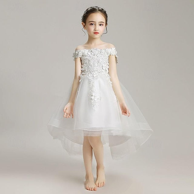 Dress Sequin Flower Girls' Toddler Party Girl