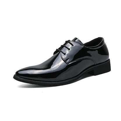Shoes – Leather Shiny Men's Oxford Formal Patent